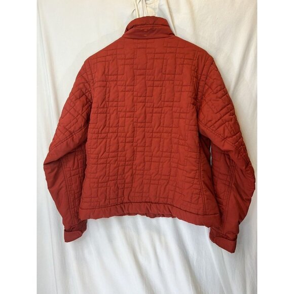 Nike ACG Women's Orange Quilt Jacket ZipOff Arms Full Zip Thermal Outer Layer XL - Picture 5 of 5